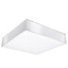Horus 45cm Square Ceiling Light - White Modern Large Ceiling Lights Great Lighting UK Ltd