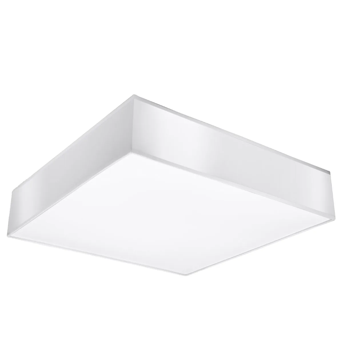 Horus 45cm Square Ceiling Light - White Modern Large Ceiling Lights Great Lighting UK Ltd