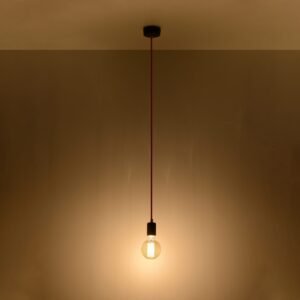 Pendant Lamp Edison Black Modern Single Pendants Great Lighting UK Ltd