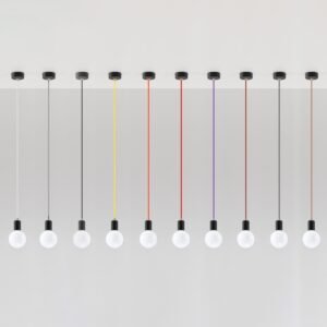 Pendant Lamp Edison Black Modern Single Pendants Great Lighting UK Ltd