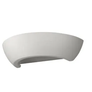 Ceramic Wall Light Oskar Box Wall Lights Great Lighting UK Ltd