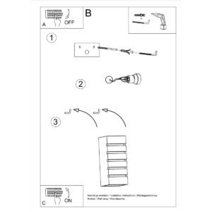 Wall Lamp Ceramic Samir Single Wall Lights Great Lighting UK Ltd