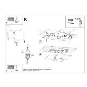 Ceiling Lamp Fabiano Large Ceiling Lights Great Lighting UK Ltd