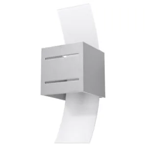 Loreto Wall Light - Grey Double Wall Lights Great Lighting UK Ltd