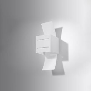 Wall Lamp Loreto White Single Wall Lights Great Lighting UK Ltd