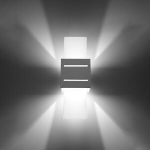 Wall Lamp Loreto White Single Wall Lights Great Lighting UK Ltd