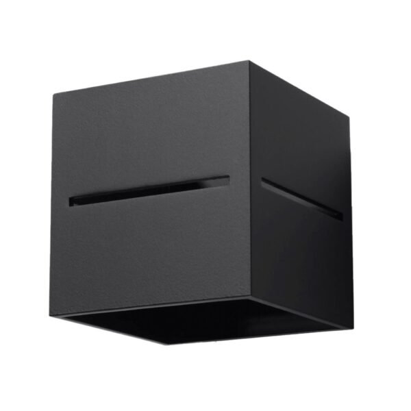 Wall Lamp Lobo Black Modern Indoor Wall Lights Great Lighting UK Ltd