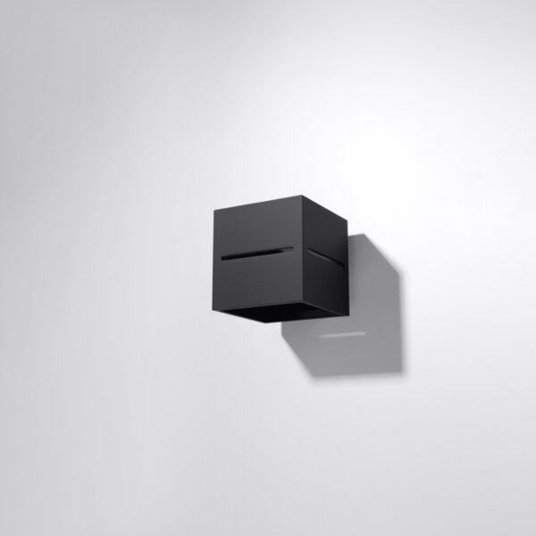 Wall Lamp Lobo Black Modern Indoor Wall Lights Great Lighting UK Ltd