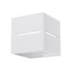 Wall Lamp Lobo White Single Wall Lights Great Lighting UK Ltd