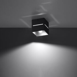 Ceiling Lamp Lobo Black Single Ceiling Lights Great Lighting UK Ltd