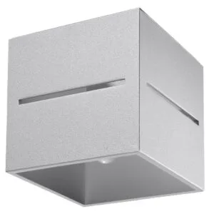 Lobo Ceiling Light - Grey Modern Single Ceiling Lights Great Lighting UK Ltd