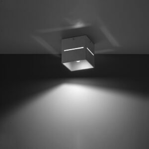 Ceiling Lamp Lobo Grey Single Ceiling Lights Great Lighting UK Ltd