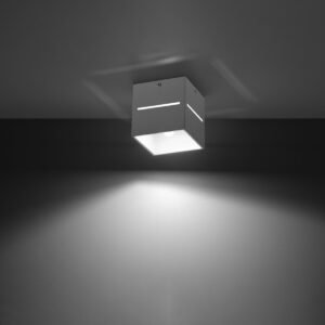 Ceiling Lamp Lobo White Single Ceiling Lights Great Lighting UK Ltd