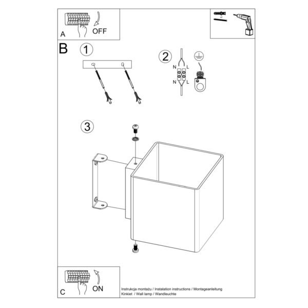 Wall Lamp Rico Modern Indoor Wall Lights Great Lighting UK Ltd