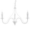 Chandelier Minerwa 3 White Modern Hanging Chandeliers Great Lighting UK Ltd