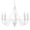 Chandelier Minerwa 5 White Modern Hanging Chandeliers Great Lighting UK Ltd