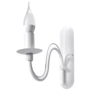 Minerwa Wall Light - White Globe and Glass Wall Lights Great Lighting UK Ltd