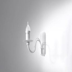 Minerwa Wall Light - White Globe and Glass Wall Lights Great Lighting UK Ltd
