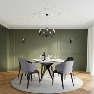 Chandelier Minerwa 7 Black Modern Hanging Chandeliers Great Lighting UK Ltd
