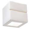 Wall Lamp Ceramic Leo Line Single Wall Lights Great Lighting UK Ltd