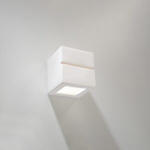 Wall Lamp Ceramic Leo Line Single Wall Lights Great Lighting UK Ltd