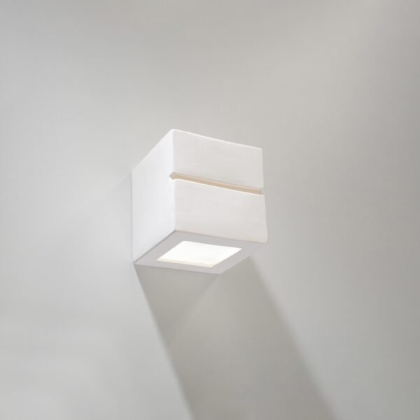 Wall Lamp Ceramic Leo Line Modern Indoor Wall Lights Great Lighting UK Ltd
