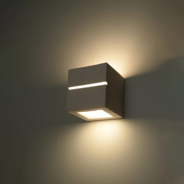 Wall Lamp Ceramic Leo Line Modern Indoor Wall Lights Great Lighting UK Ltd