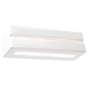 Wall Lamp Ceramic Vega Line Box Wall Lights Great Lighting UK Ltd