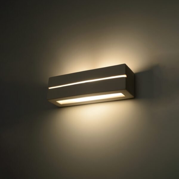 Wall Lamp Ceramic Vega Line Modern Indoor Wall Lights Great Lighting UK Ltd
