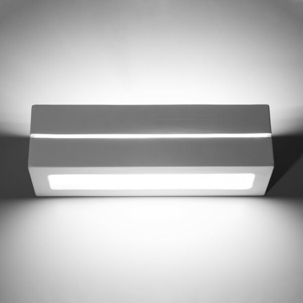 Wall Lamp Ceramic Vega Line Modern Indoor Wall Lights Great Lighting UK Ltd