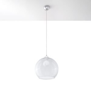 Pendant Lamp Ball Transparent Modern Single Pendants Great Lighting UK Ltd