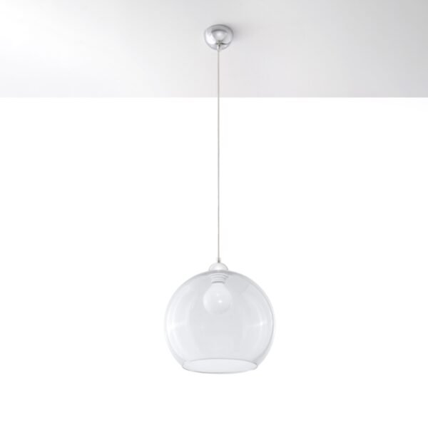 Pendant Lamp Ball Transparent Modern Pendant Lights Great Lighting UK Ltd