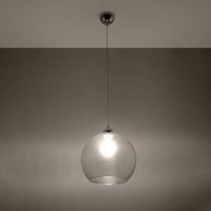 Pendant Lamp Ball Transparent Modern Single Pendants Great Lighting UK Ltd
