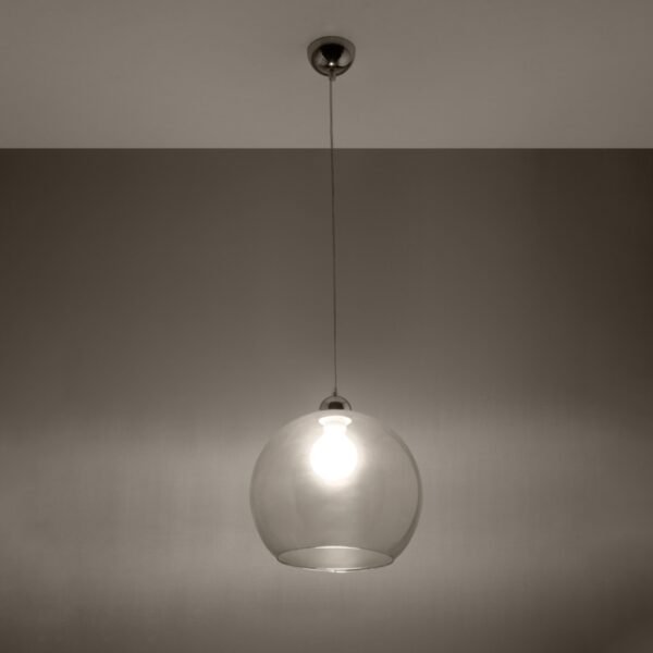 Pendant Lamp Ball Transparent Modern Pendant Lights Great Lighting UK Ltd