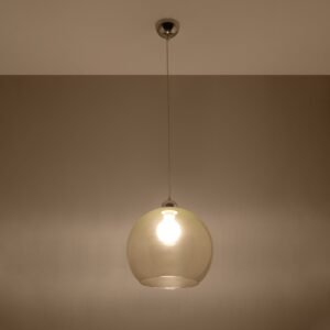 Pendant Lamp Ball Champagne Modern Single Pendants Great Lighting UK Ltd