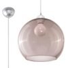 Pendant Lamp Ball Graphite Modern Single Pendants Great Lighting UK Ltd