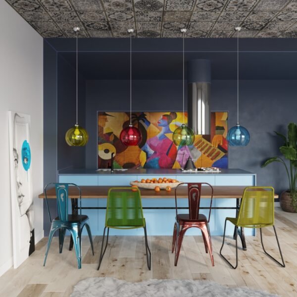 Pendant Lamp Ball Graphite - Image 6