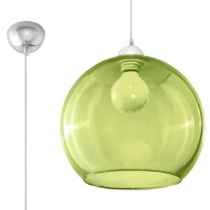 Ball Pendant Light - Green Coloured Ceiling Lights Great Lighting UK Ltd