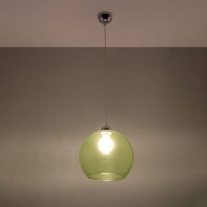 Pendant Lamp Ball Green Modern Single Pendants Great Lighting UK Ltd