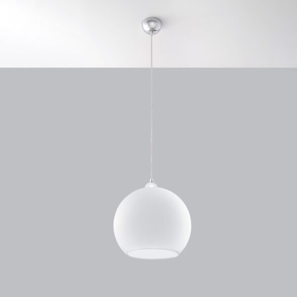 Pendant Lamp Ball White Modern Pendant Lights Great Lighting UK Ltd