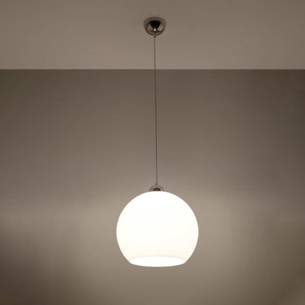 Pendant Lamp Ball White Modern Pendant Lights Great Lighting UK Ltd