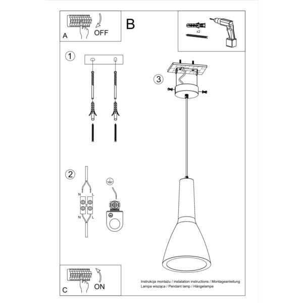 Pendant Lamp Empoli Modern Pendant Lights Great Lighting UK Ltd