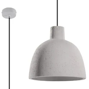 Concrete Pendant Light Damaso Industrial Pendant Lights Great Lighting UK Ltd
