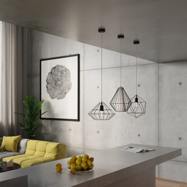 Pendant Lamp Gaspare Black - Image 6