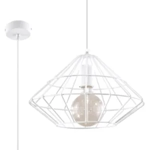 Umberto Pendant - White Dining Table Pendant Lights Great Lighting UK Ltd