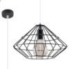 Pendant Lamp Umberto Black Modern Single Pendants Great Lighting UK Ltd