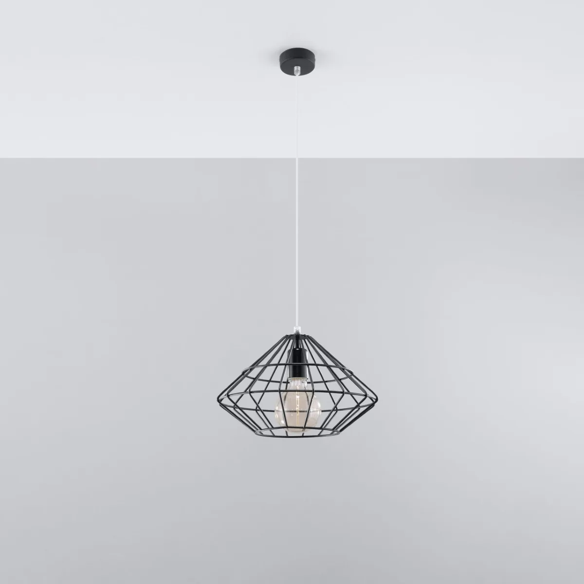 Umberto Pendant - Black Dining Table Pendant Lights Great Lighting UK Ltd