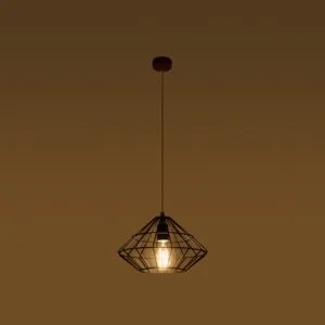 Umberto Pendant - Black Dining Table Pendant Lights Great Lighting UK Ltd