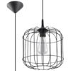 Pendant Lamp Celta Black Modern Single Pendants Great Lighting UK Ltd