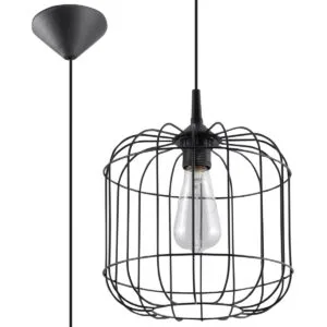 Celta Pendant - Black Black Pendant Lights Great Lighting UK Ltd